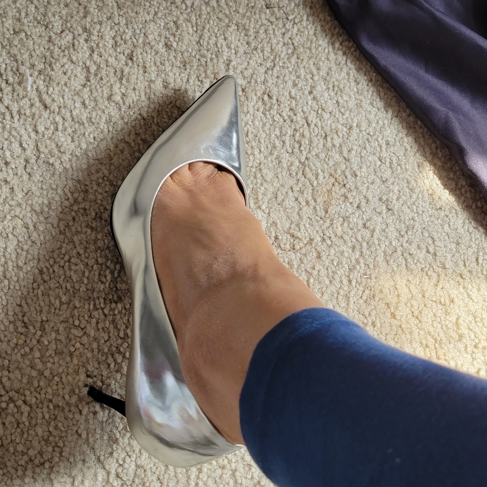 stilettos silver